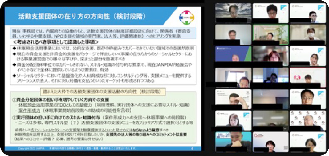 業務改善PTの資料